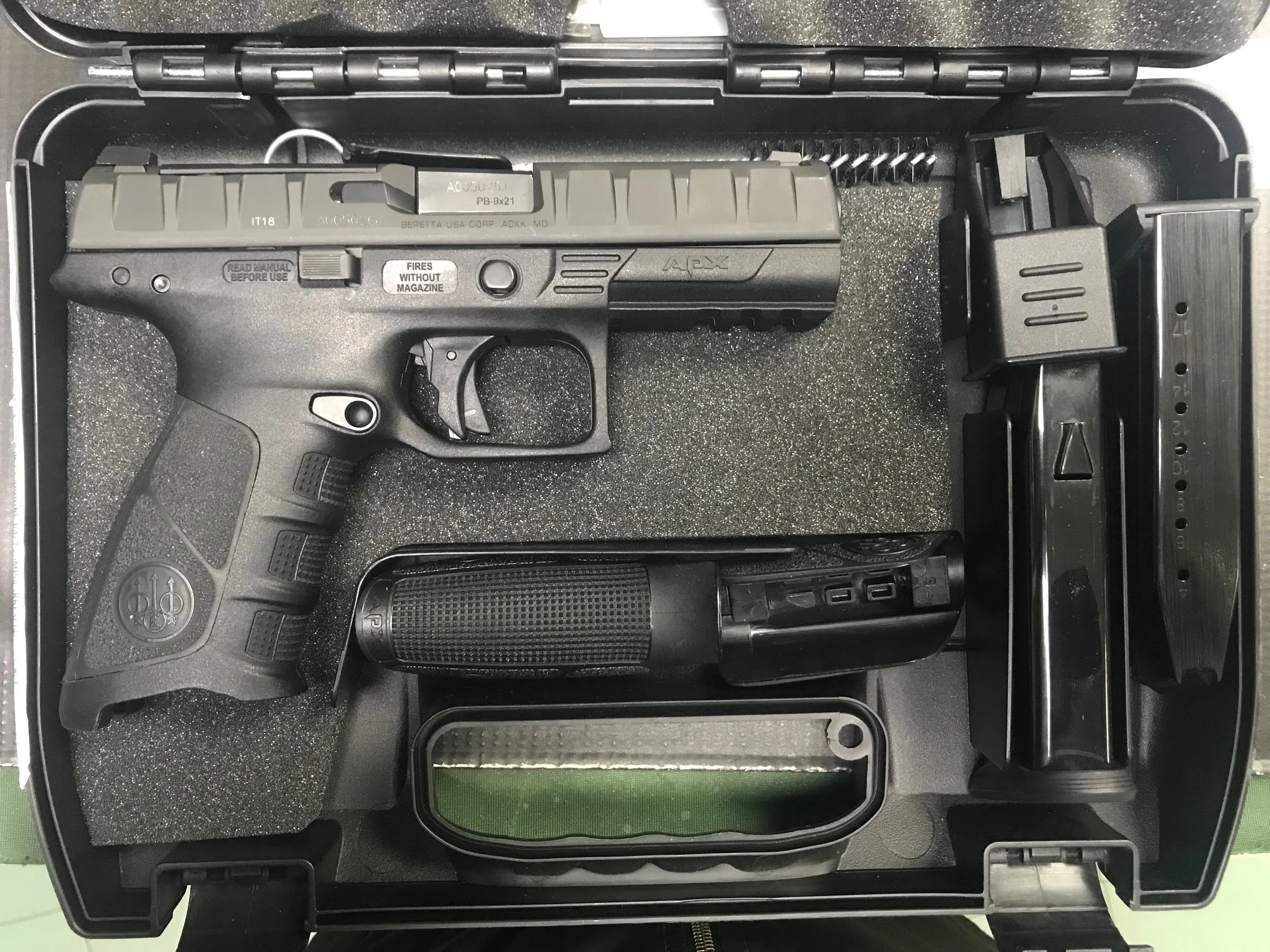 beretta_apx_9x21mm_USATO_056_1.webp Beretta APX 9x21mm — Pistola Semiautomatica Usata - immagine 1