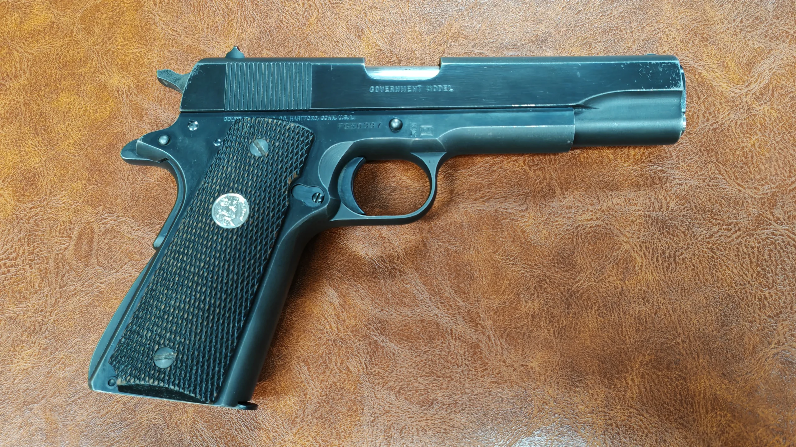 Colt 1911A1 MKIV Serie 80 .45 ACP Brunita — Pistola Semiautomatica Usata - immagine 2