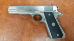 Colt 1911A1 MKIV Serie 80 .45 ACP Inox — Pistola Semiautomatica Usata