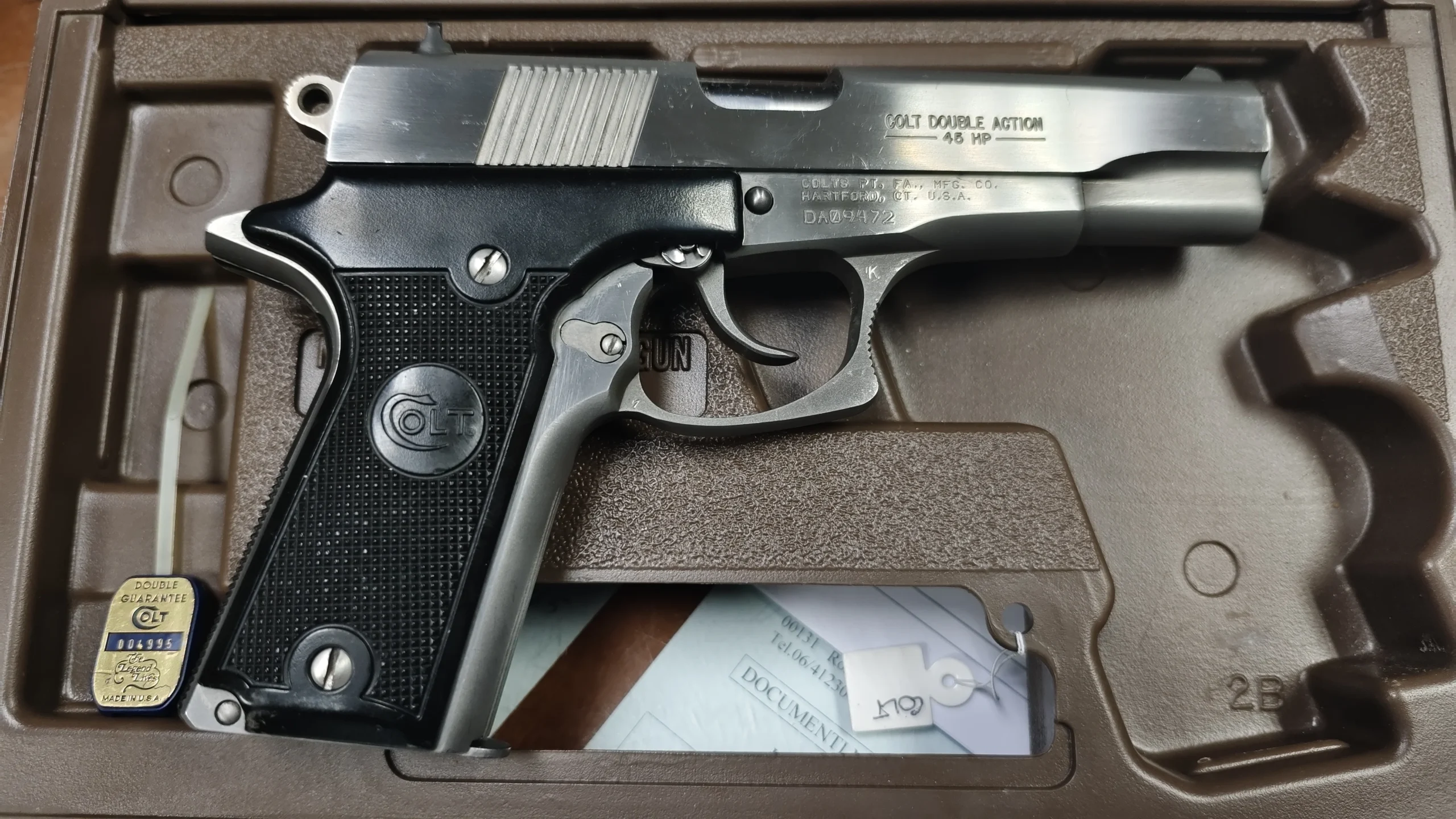 Colt Double Eagle MKIV Serie 90 .45 HP — Pistola Semiautomatica Usata - immagine 2
