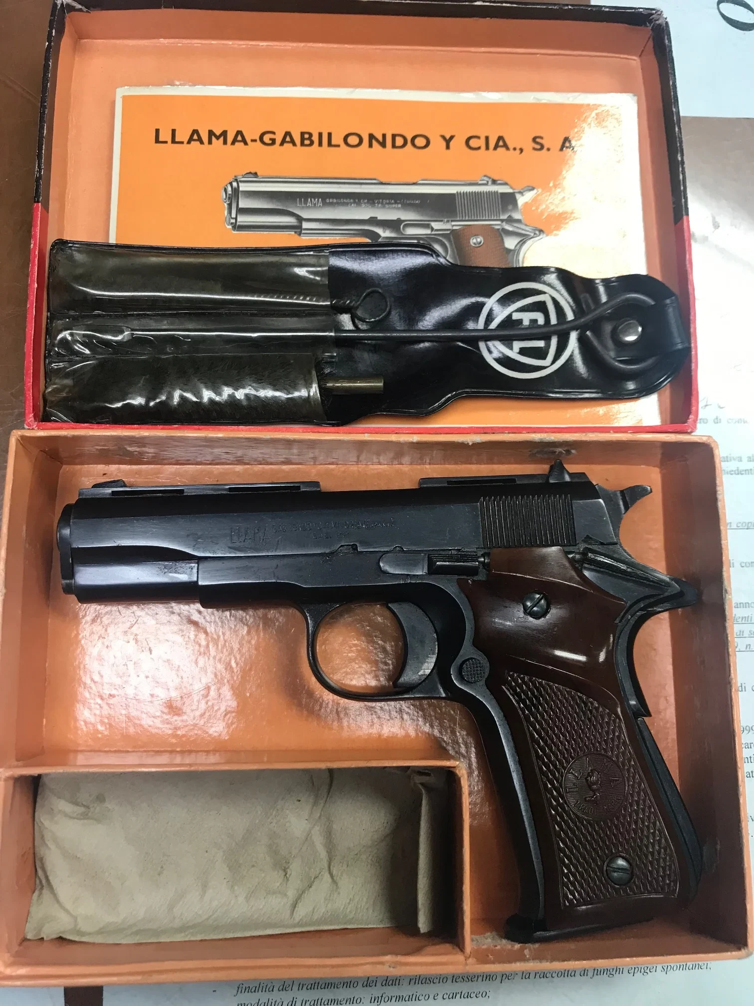 llama_gabilondo_xv_22_lr_USATO_064_1.webp Llama Gabilondo XV .22 LR — Pistola Semiautomatica Usata - immagine 1